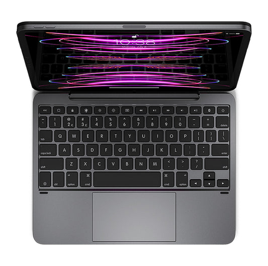 Brydge 11 MAX+ Wireless Keyboard Case with Multi-Touch Trackpad for iPad Pro 11-inch and iPad Air
