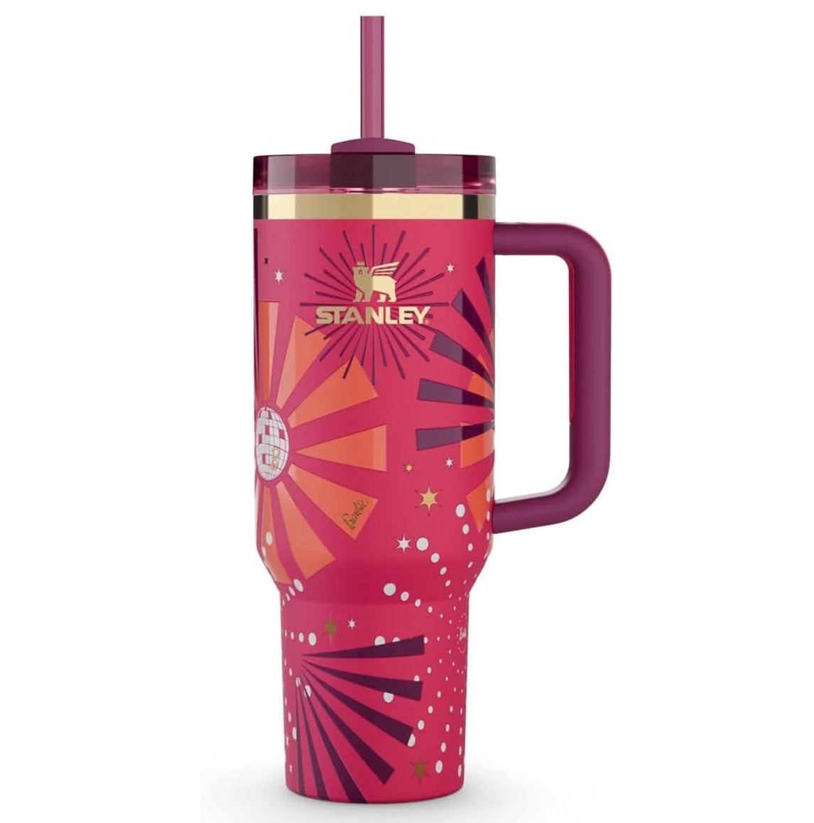 Stanley X Barbie 80s Dynamite 40 OZ Tumbler