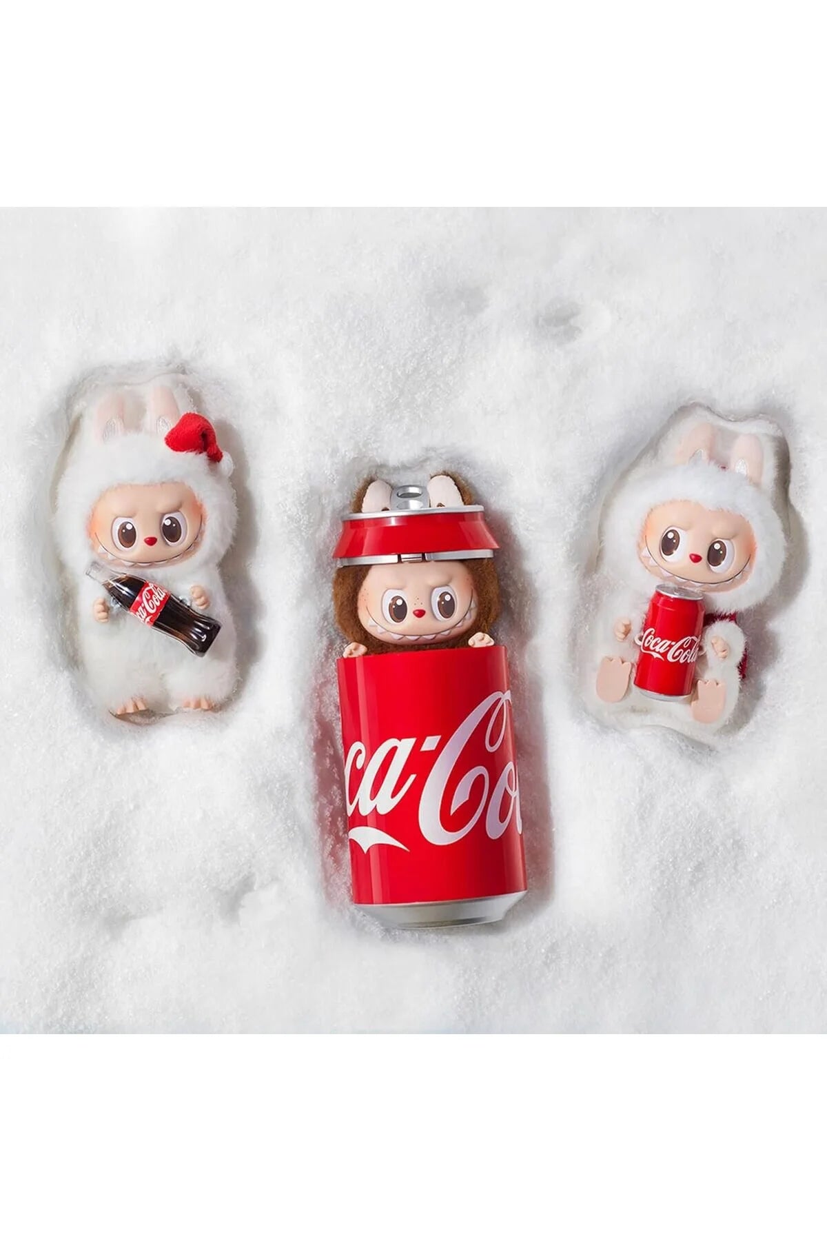 The Monsters COCA-COLA Series-Vinyl Face Blind Box, Random Design Action Figures Collectibl