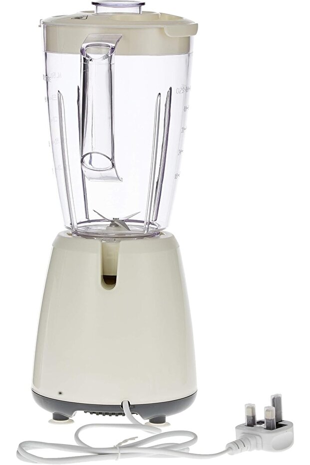 Black+Decker 400W Blender With Grinder Mill & Chopper Mill, White - BX4000-B5 bx4000b5s