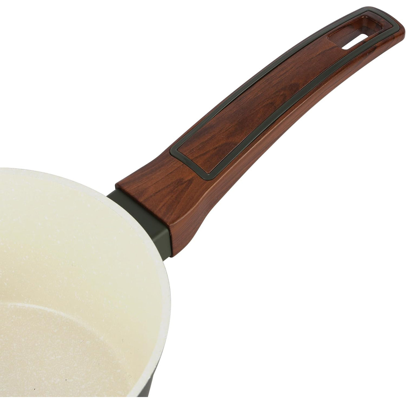 Delcasa 9 Piece Non-Stick Ceramic Coated Cookware Set DC3435 Diecast Aluminum Body with 5-Layer Coating, CD Bottom, Bakelite Handles and Glass Lid