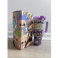 Stanley x Labubu Stainless Steel Vacuum Insulated Cup, 40oz Insulated Travel Cup Purple + Free Labubu Gift