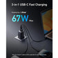 Anker Powerport 2C-1A Port Charger 67W 1.5m