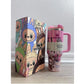 Stanley x Labubu Stainless Steel Vacuum Insulated Cup, 40oz Insulated Travel Pink + Free Labubu Gift