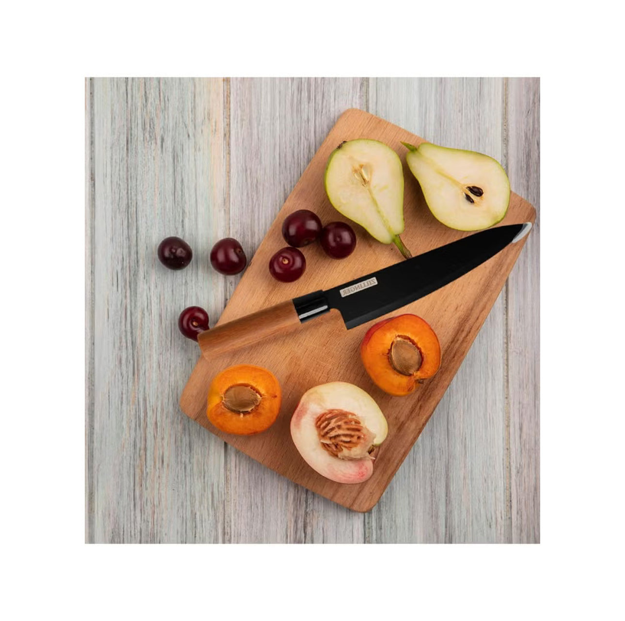 ZILLINGER Japanese Knife Set – 4-Piece High-Carbon Stainless Steel Chef Knives for Professional