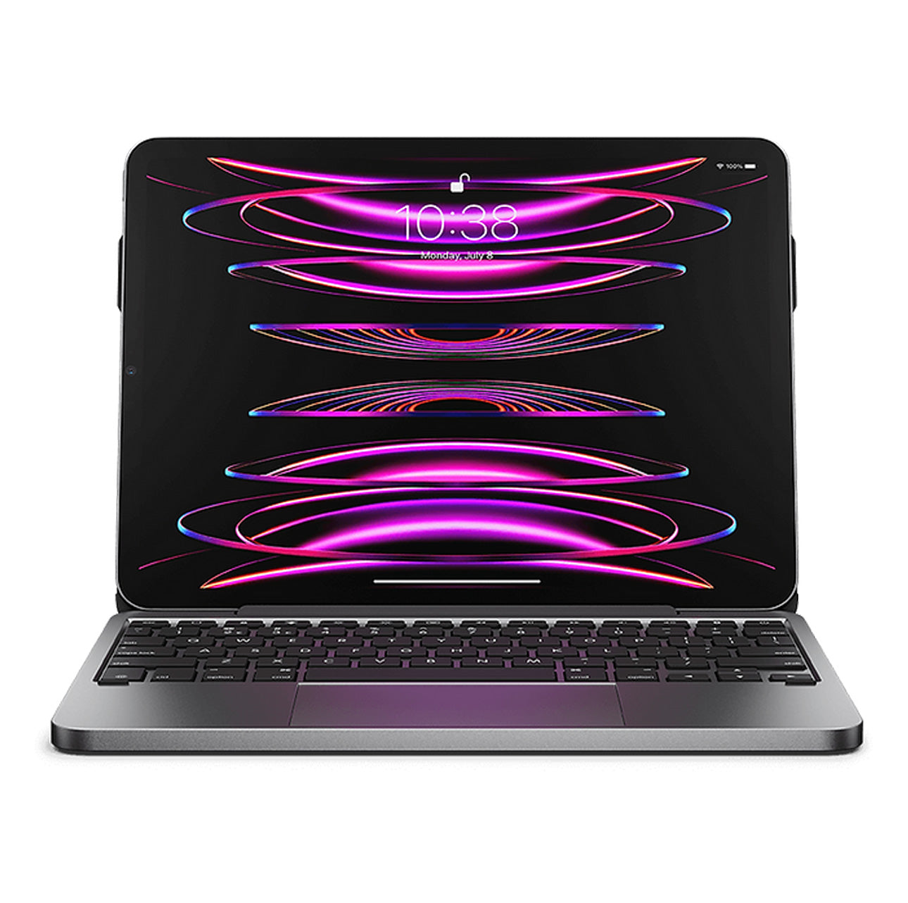 Brydge 11 MAX+ Wireless Keyboard Case with Multi-Touch Trackpad for iPad Pro 11-inch and iPad Air