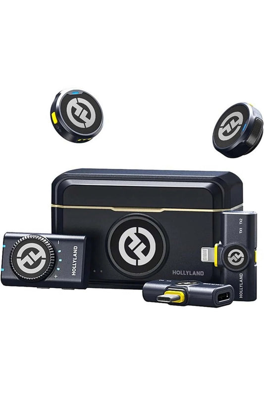 Lark M2 Wireless Lavalier Microphone (2TX+3RX) Compatible with Camera, Phone, Android, 10