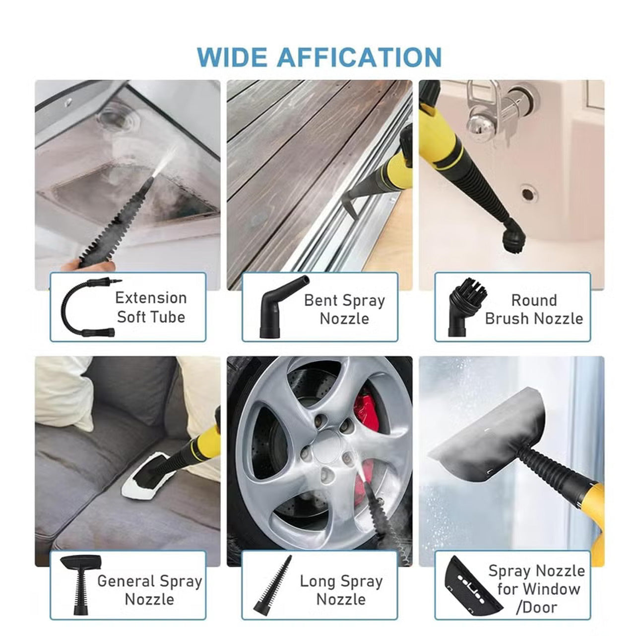 Easypower Steam Cleaner, DF-A001