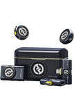 Lark M2 Wireless Lavalier Microphone (2TX+3RX) Compatible with Camera, Phone, Android, 10