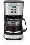 BLACK+DECKER 12-Cup Coffee Maker, 900W Programmable Drip Coffee Machine, 1.5L
