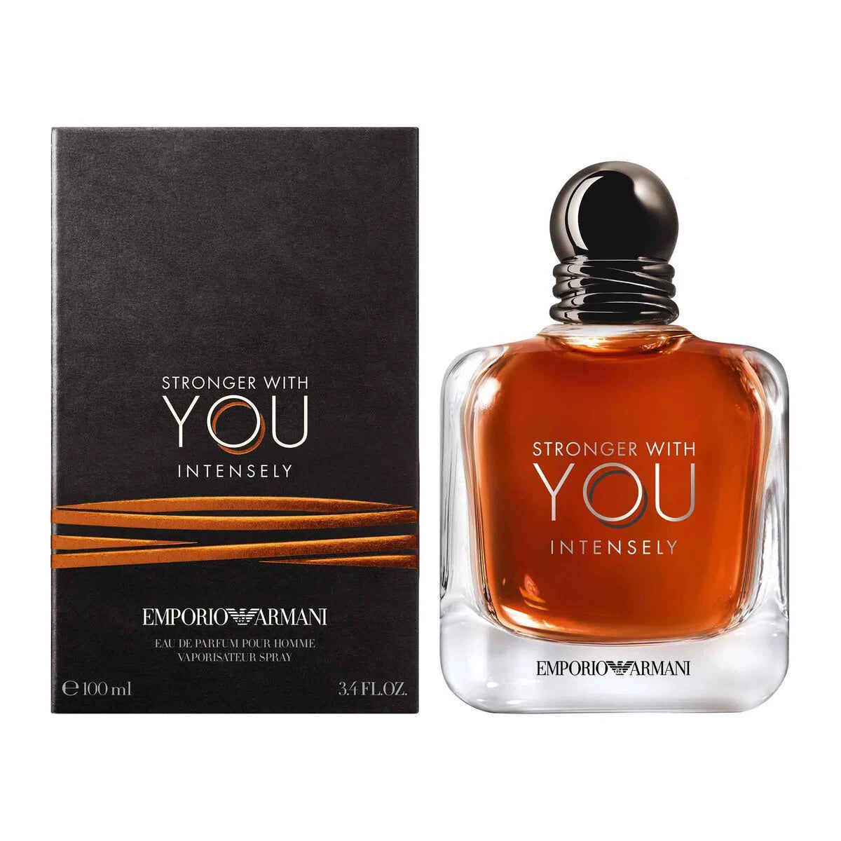Giorgio Armani Emporio Armani Stronger With You Intensely Eau de Parfum for Men, 100ml