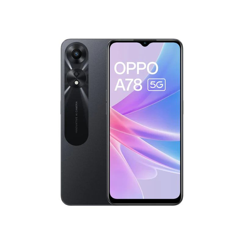 Refurbished OPPO A78 5G (8GB RAM, 256GB Storage, Single SIM)