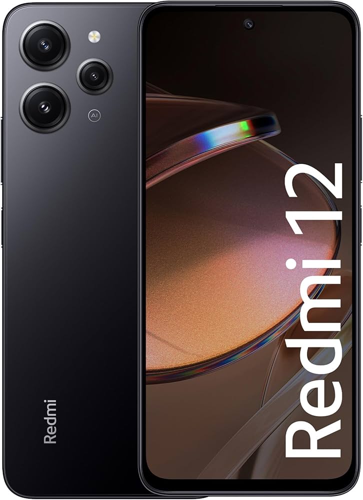Refurbished Xiaomi Redmi 12 (8GB RAM, 256GB Storage, Dual SIM)