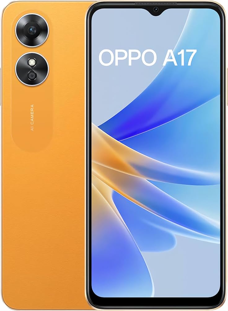 Refurbished Oppo A17 (8GB RAM, 256GB Storage, Dual SIM)