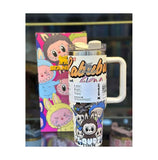 Stanley x Labubu 40 Oz Quencher H2.0 Tumbler Beige