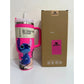 Stanley Cartoon Printed Tumbler (C) Stitch Edition 40Oz Pink
