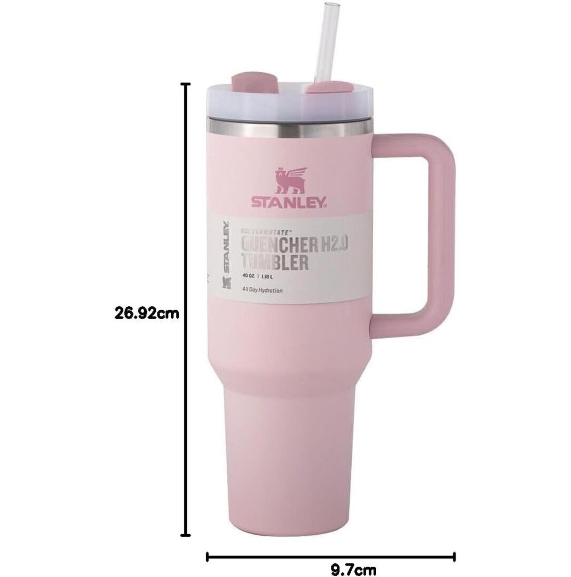 Stanley The Flowstate Quencher H2.0 Tumbler 1.18l/40 Oz Parfait Pearlescent