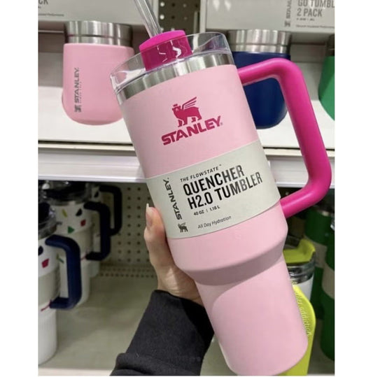 Stanley The Flowstate Quencher H2.0 Tumbler 1.18l/40 Oz Flamingo Pink
