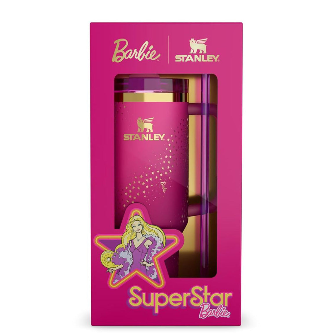 Stanley X Barbie™ ’70s Superstar Quencher 40 OZ