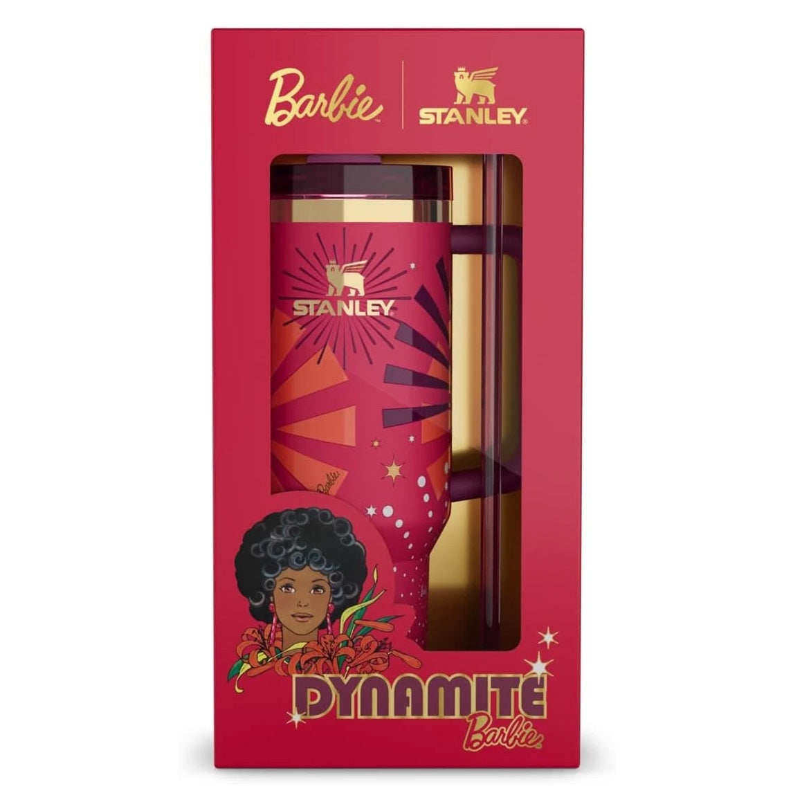 Stanley X Barbie 80s Dynamite 40 OZ Tumbler