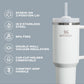 Stanley The Flowstate Quencher H2.0 Tumbler 1.18l/40 Oz Cream